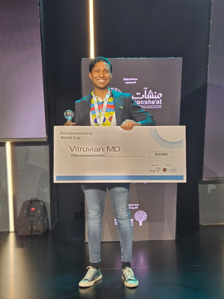 Vitruvian MD wins the Innovation Track at the Entrepreneurship World Cup