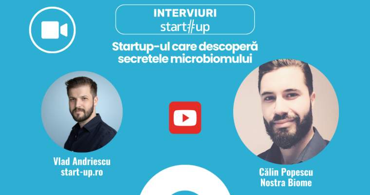 🎦 Călin Popescu, Nostra Biome: 10 years of suffering that led to the startup that studies the microbiome